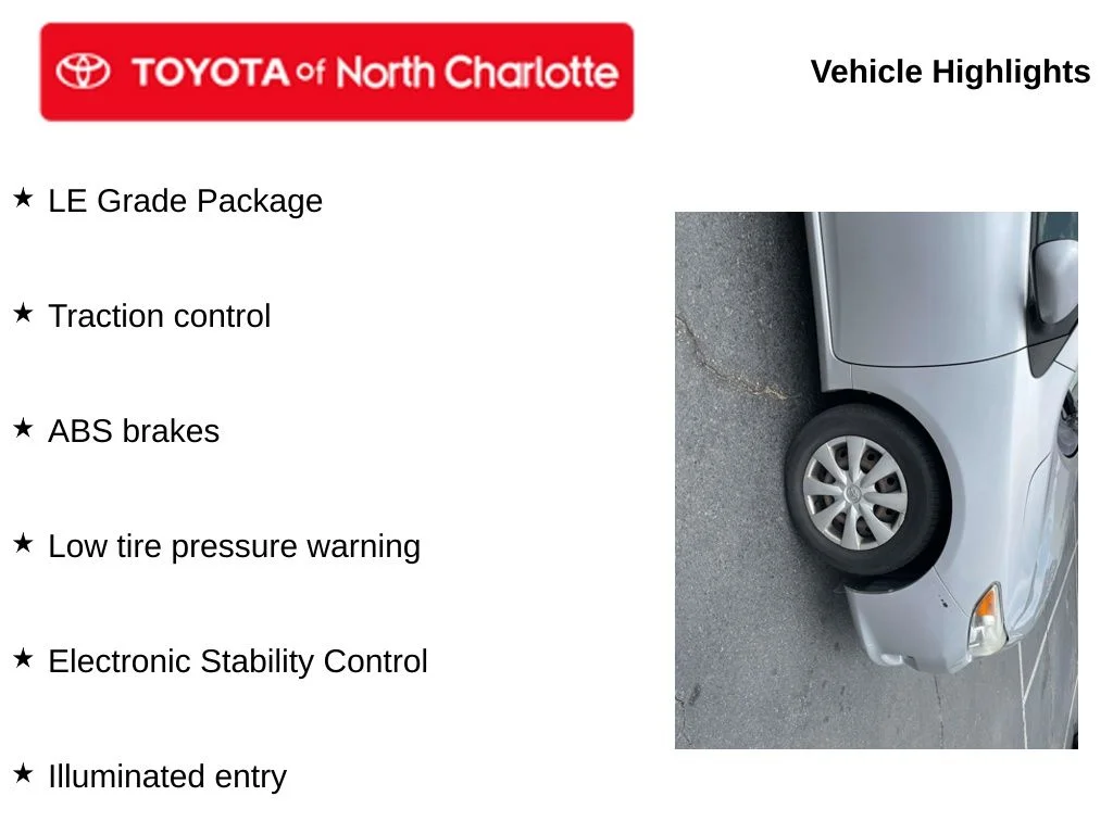 Used 2010 Silver Toyota LE image 5