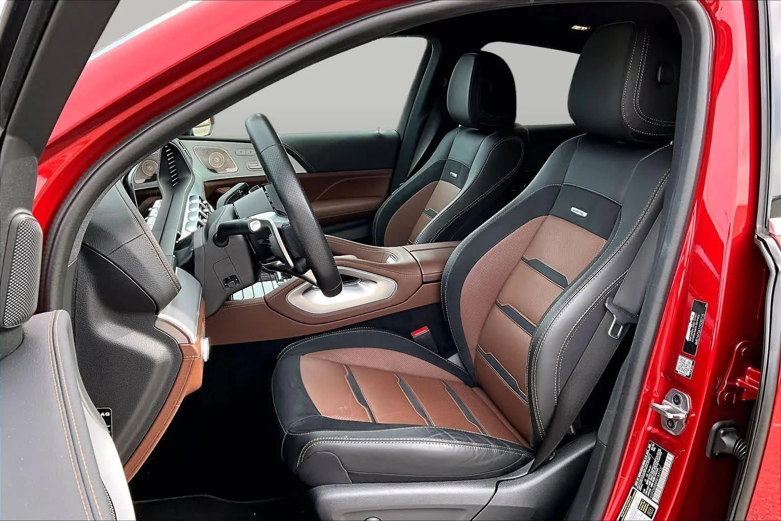 Used 2024 MANUFAKTUR Cardinal Red Metallic Mercedes-Benz AMG® GLE 53 image 8