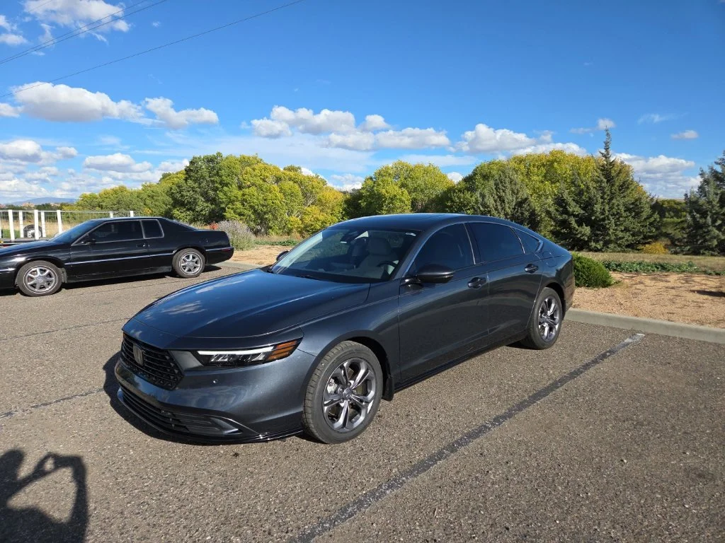 Certified Used 2024 Meteorite Gray Metallic Honda HYBRID EX-L image 1