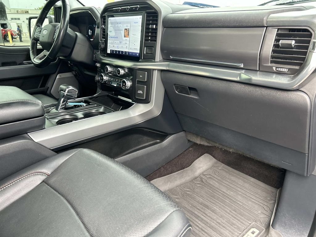 Used 2021 Agate Black Metallic Ford Lariat image 23