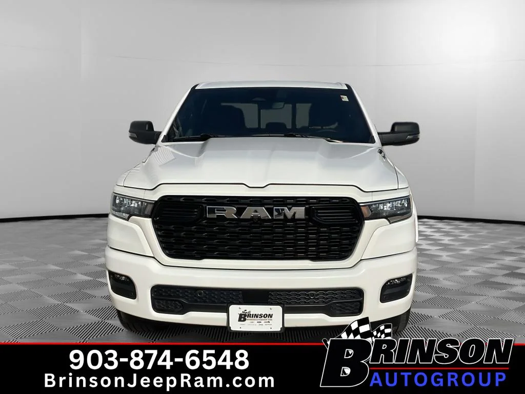 Used 2025 Bright White Clearcoat Ram Lone Star image 2