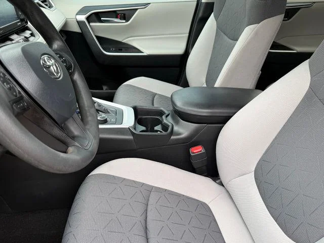 Certified Used 2021 LUNAR ROCK Toyota Hybrid XLE image 9