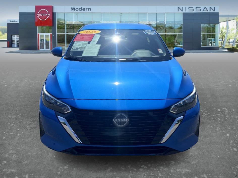 Used 2025 Electric Blue Metallic Nissan SV image 2