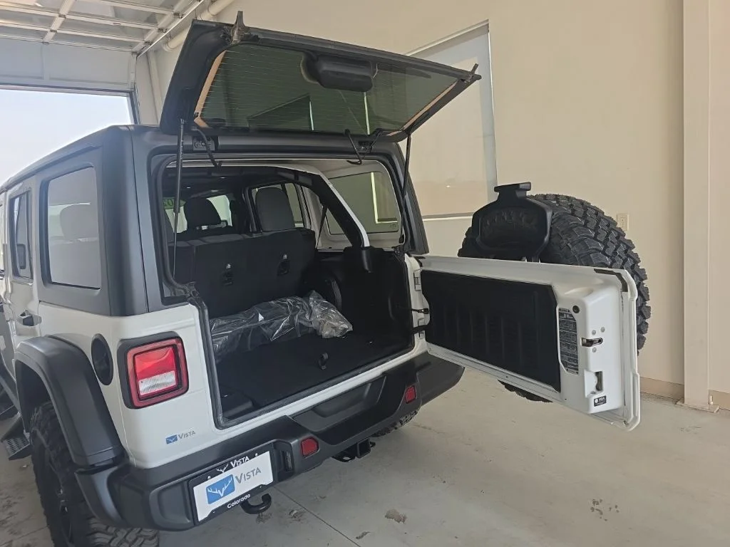 Used 2024 Bright White Clearcoat Jeep Willys image 24
