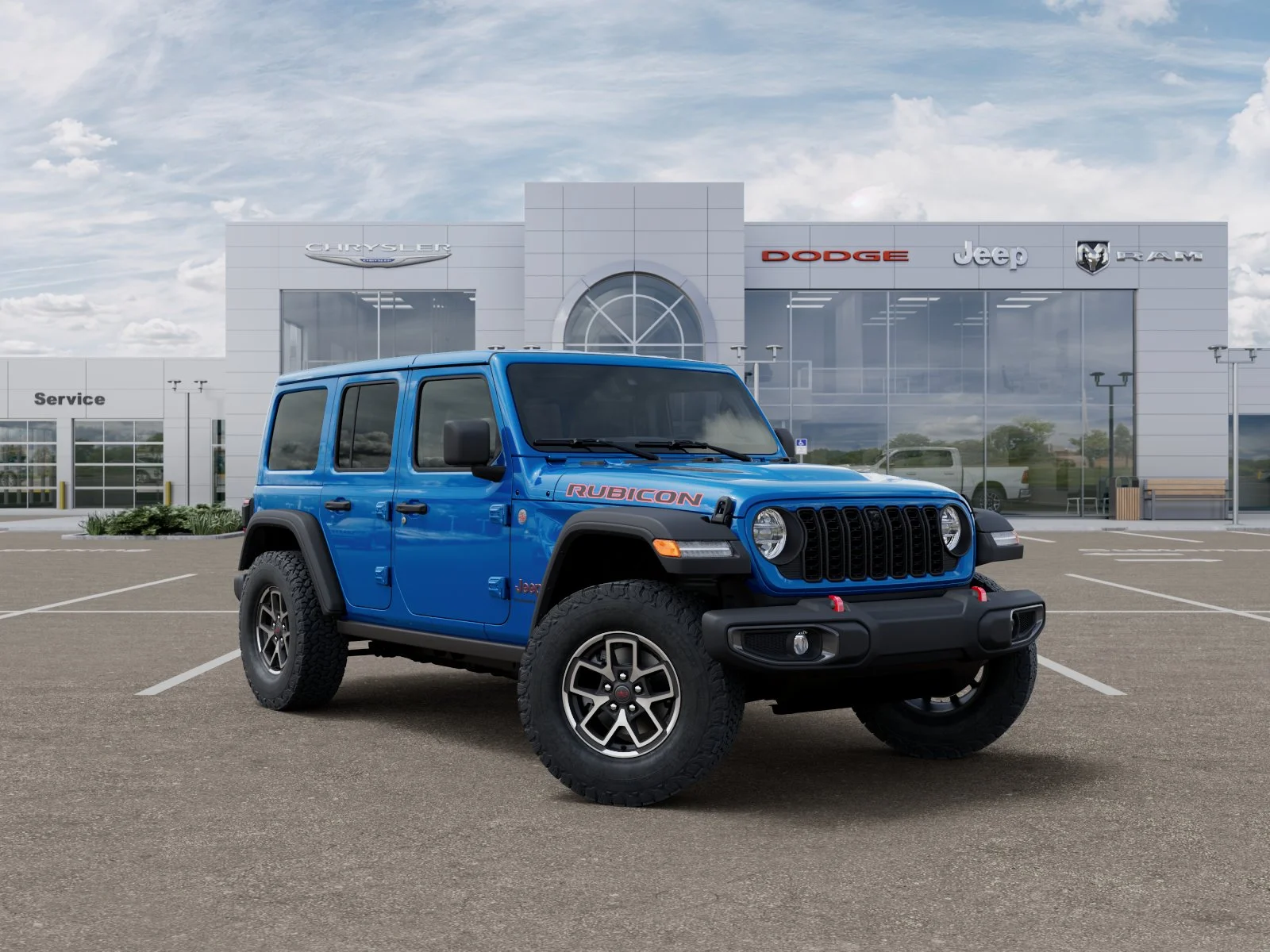 New 2026 Hydro Blue Pearlcoat Jeep Rubicon image 32