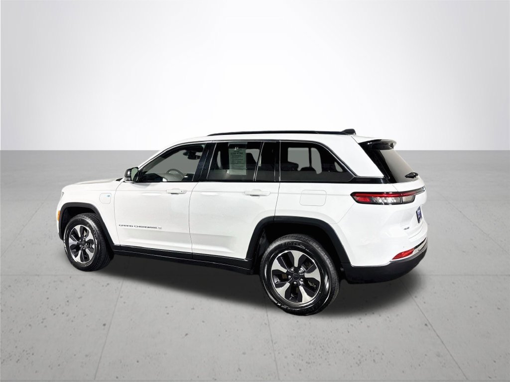 Used 2024 Bright White Clearcoat Jeep 4xe image 8