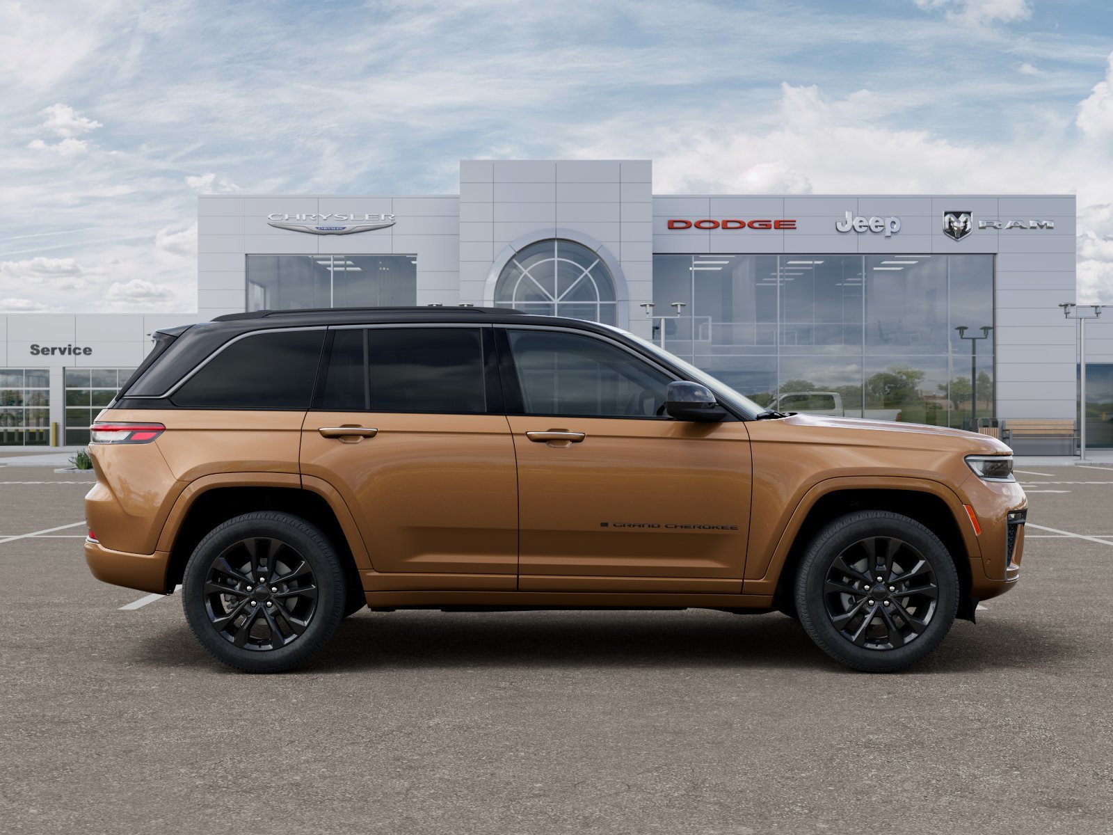 New 2026 Copper Shino Metallic Clear-Coat Exterior Paint Jeep Limited Reserve image 39