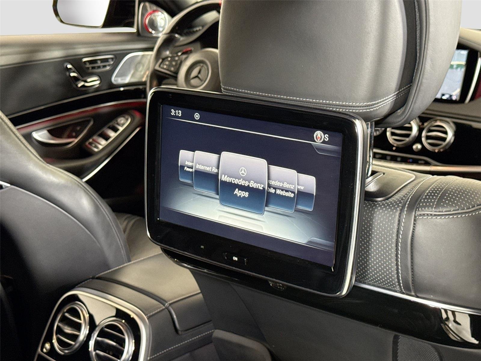 Used 2015 Obsidian Black Metallic Mercedes-Benz S 65 AMG® | Rear TVs | RennTech Upgrades image 30