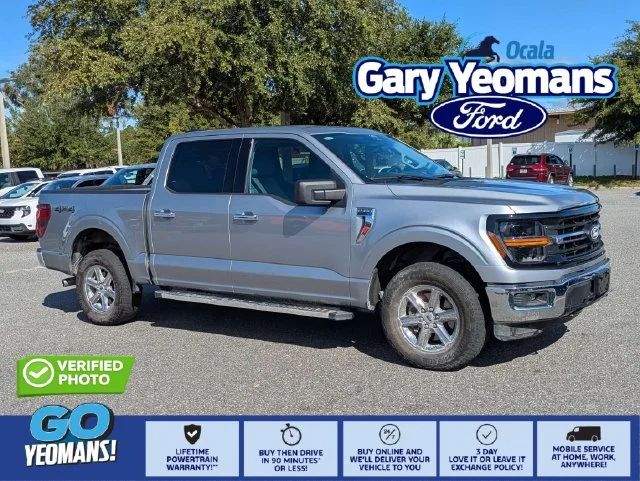 Used 2025 Silver Metallic Ford XLT image 1