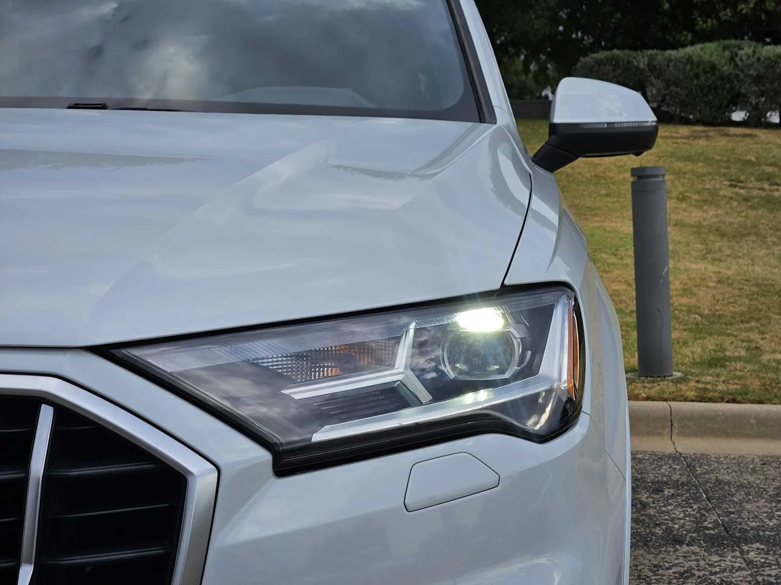 Used 2020 WHITE Audi Premium Plus image 6