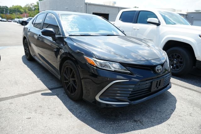 Used 2021 Black Toyota LE image 1