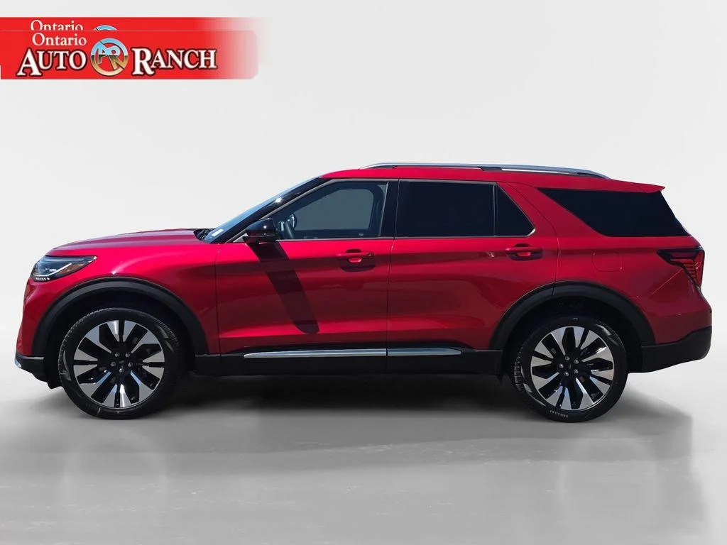 New 2026 Rapid Red Metallic Tinted Clearcoat Ford Platinum image 2