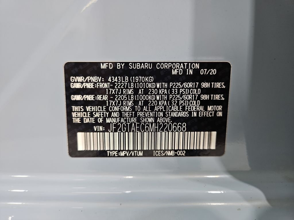 Used 2021 Gray Subaru Premium image 30