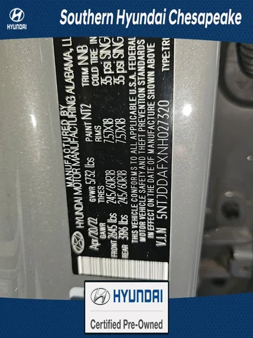 2022 Hyundai Santa Cruz SEL Premium