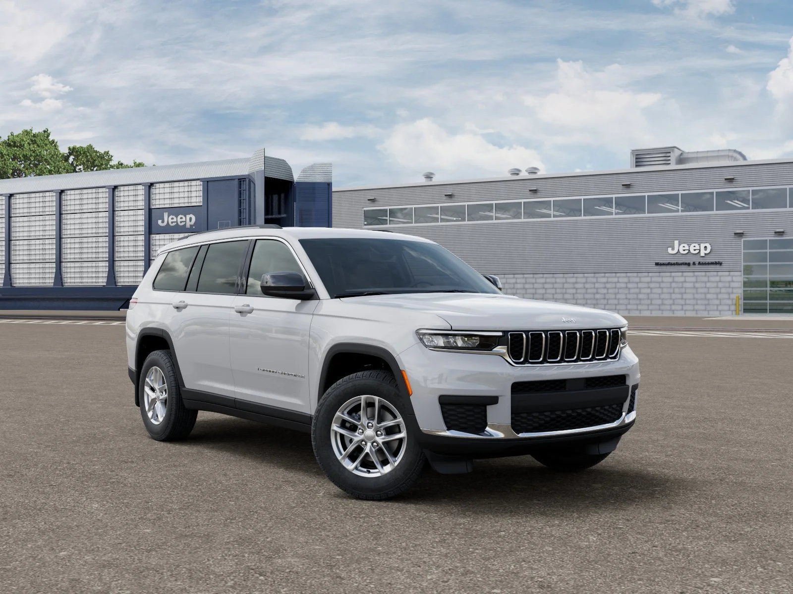 New 2026 Bright White Clearcoat Jeep Laredo X image 6