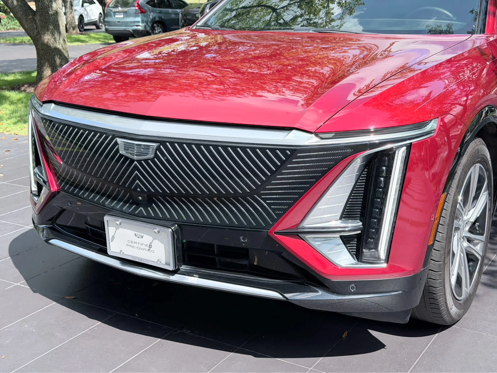 Certified Used 2024 Radiant Red Tintcoat Cadillac Luxury 1 image 8