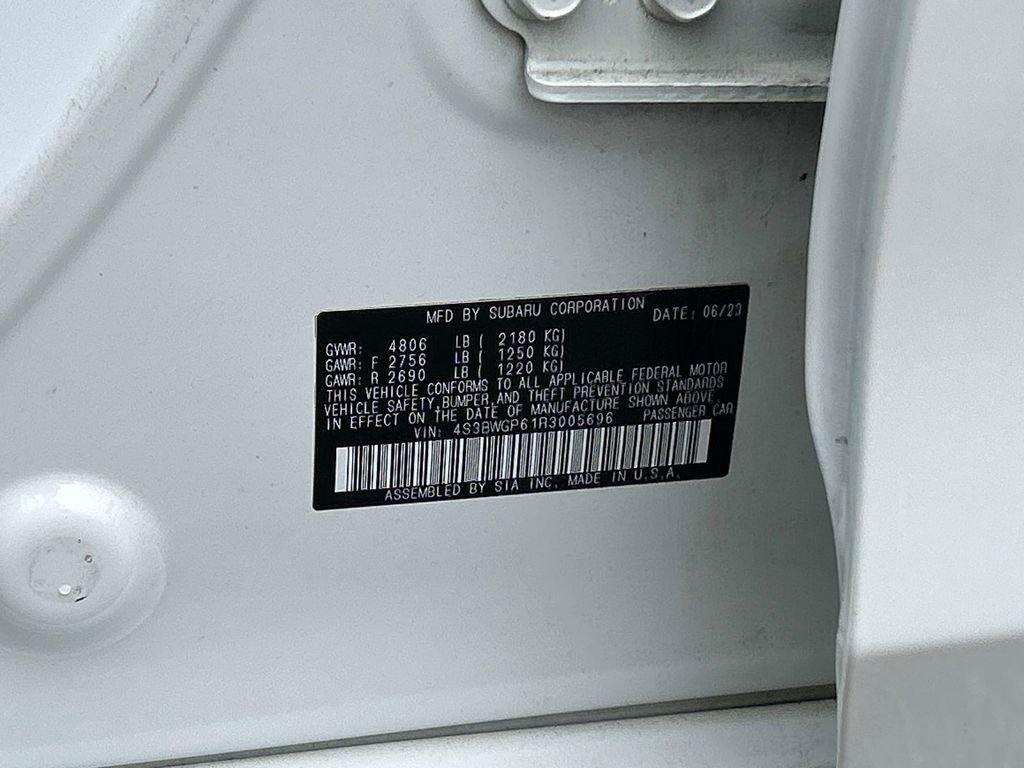 Used 2024 White Subaru Touring XT image 10