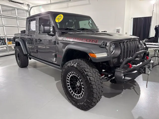 Used 2020 Gray Jeep Rubicon image 1