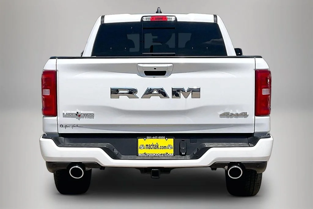 New 2026 Bright White Clear-Coat Exterior Paint RAM Big Horn/Lone Star image 3