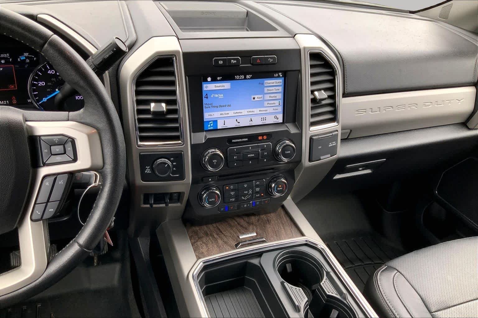 Used 2018 Shadow Black Ford LARIAT image 7