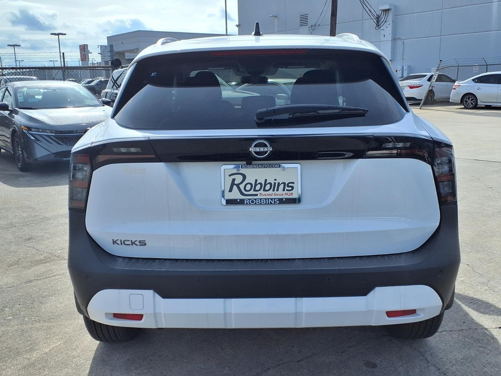 2026 Nissan Kicks SV White at Robbins Nissan