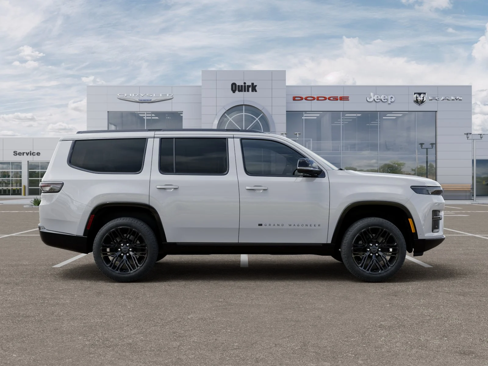 New 2026 Bright White Clear-Coat Exterior Paint Jeep Limited Reserve image 47