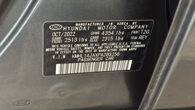 Used 2023 Portofino Gray Hyundai SEL image 26