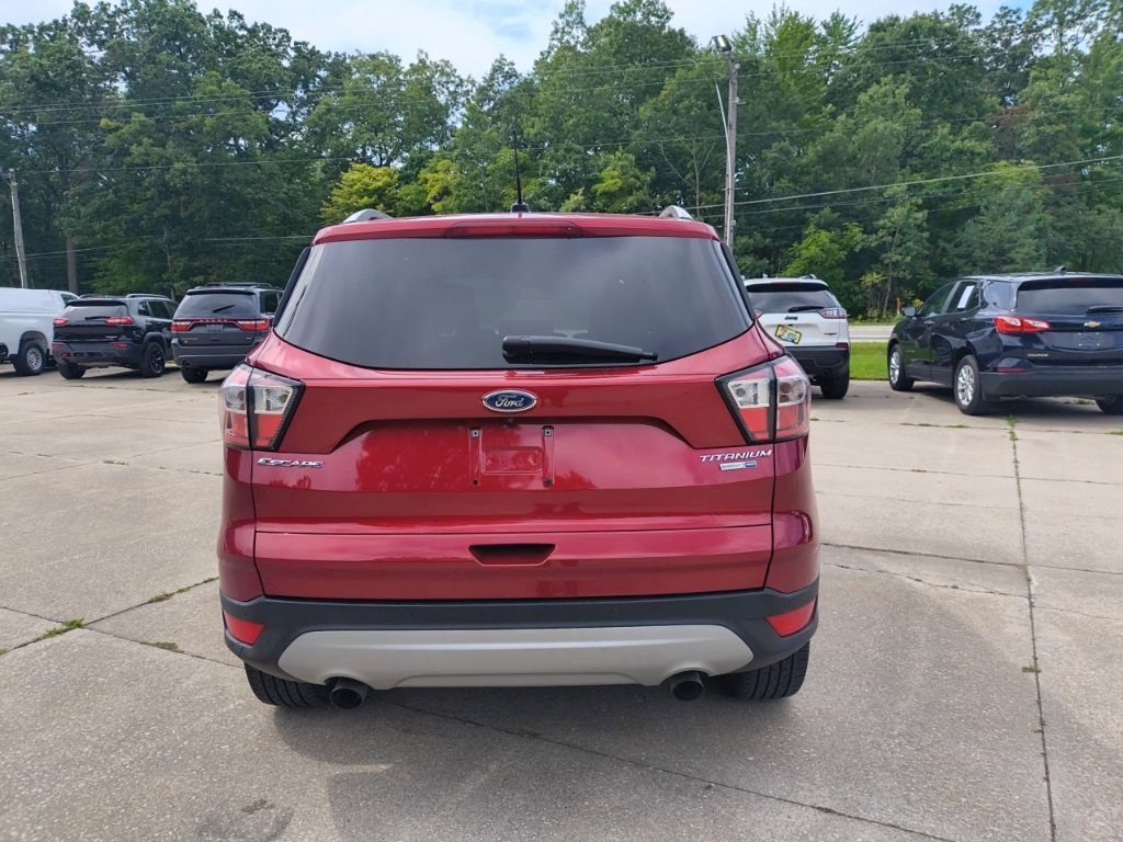 Used 2017 Red Ford Titanium image 4
