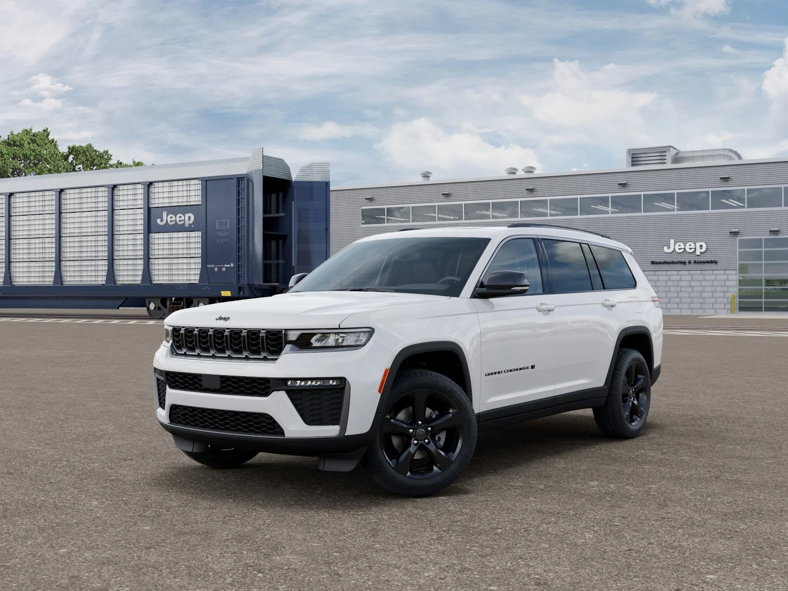 New 2027 Bright White Clearcoat Jeep Limited image 1