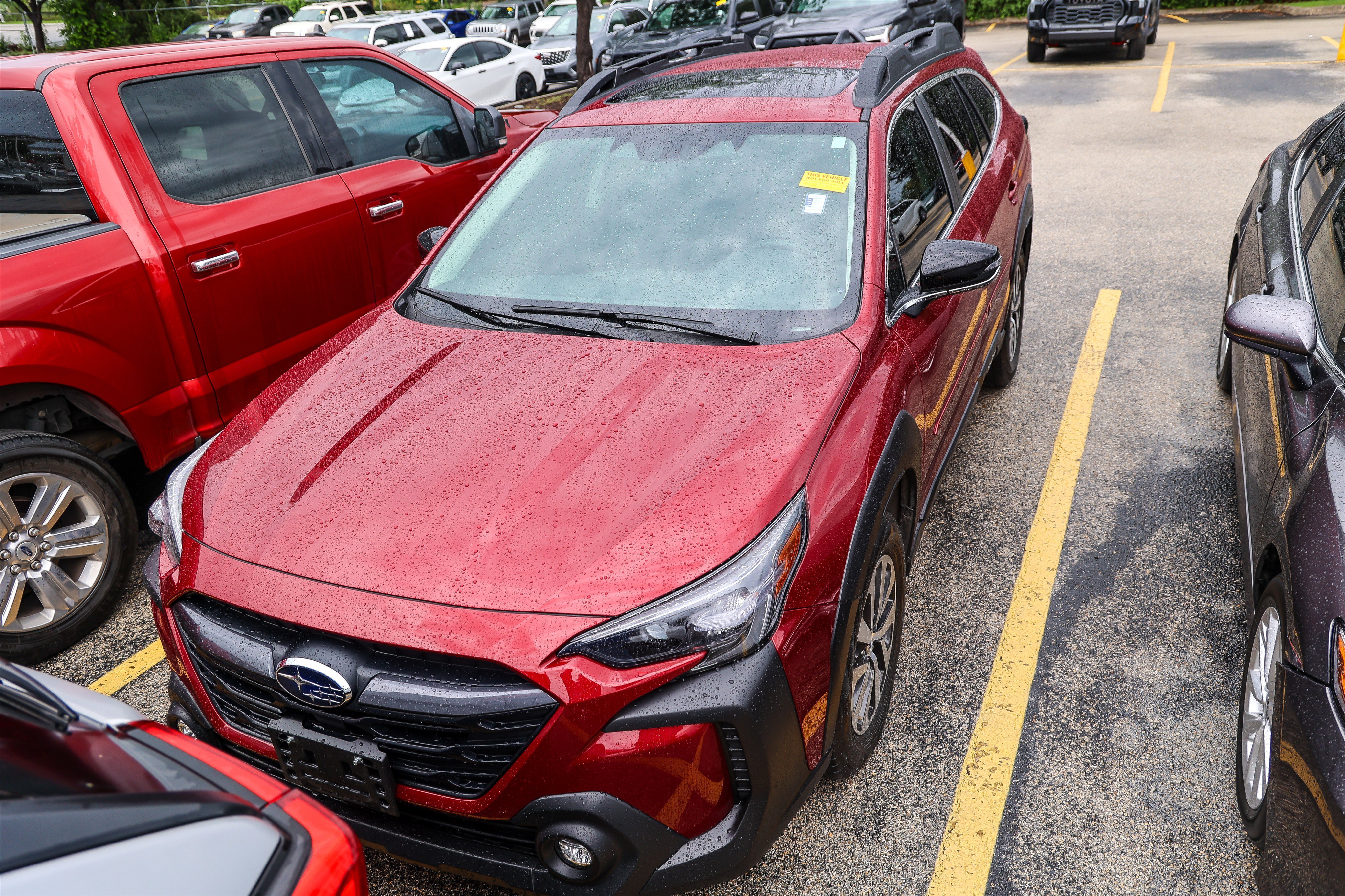 Used 2025 Crimson Red Pearl Subaru Premium image 3