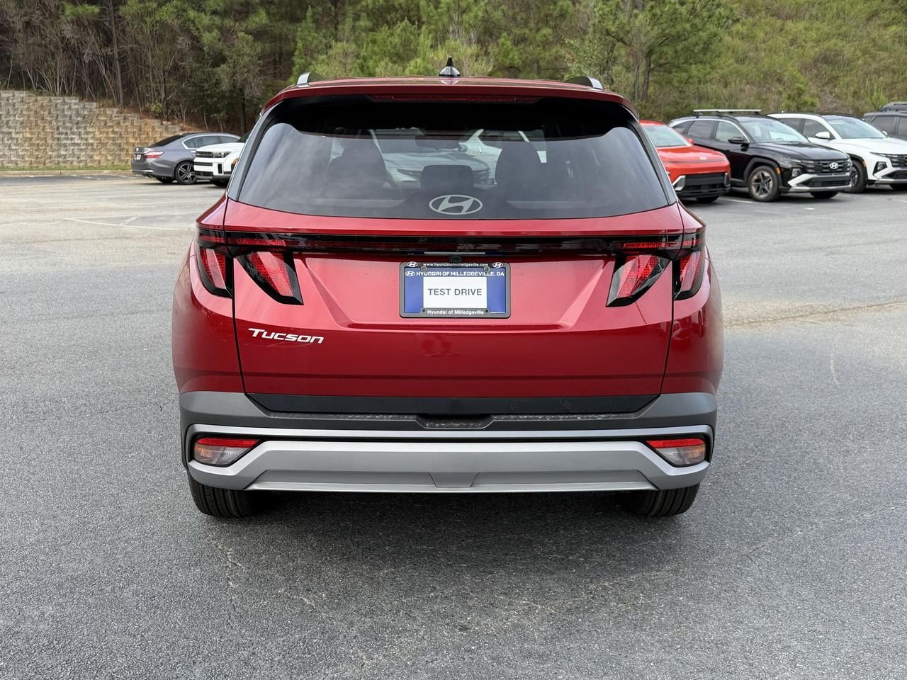 New 2026 Ultimate Red Hyundai SEL FWD image 7