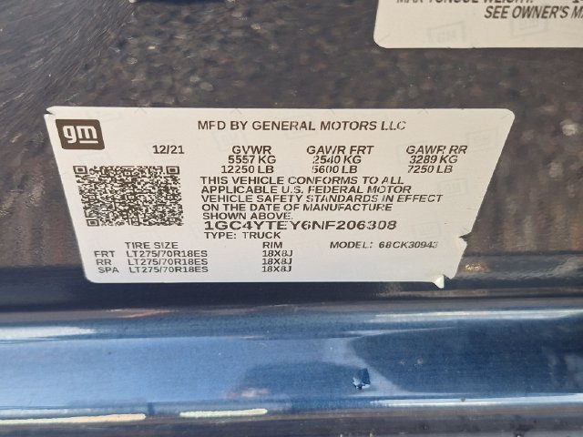 Used 2022 NORTHSKY BLUE METALLIC Chevrolet LT image 33