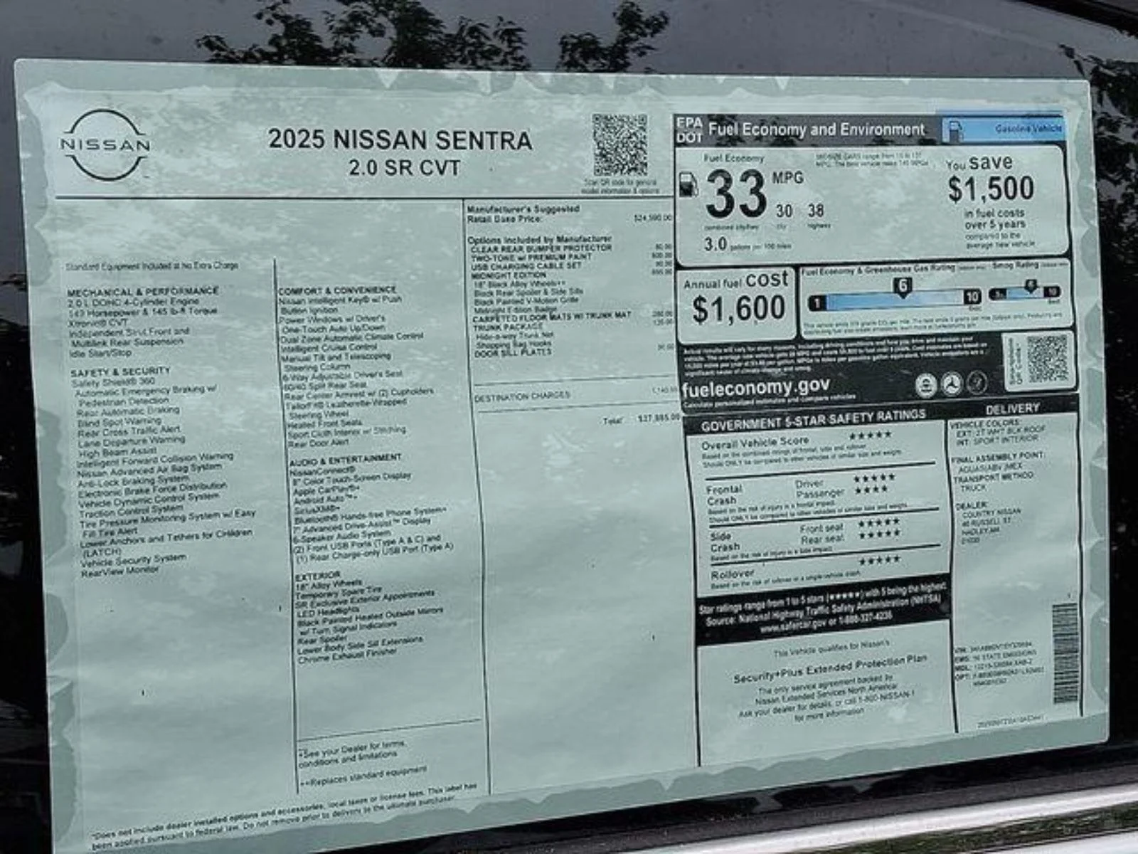 2025 Nissan Sentra SR - Photo 17