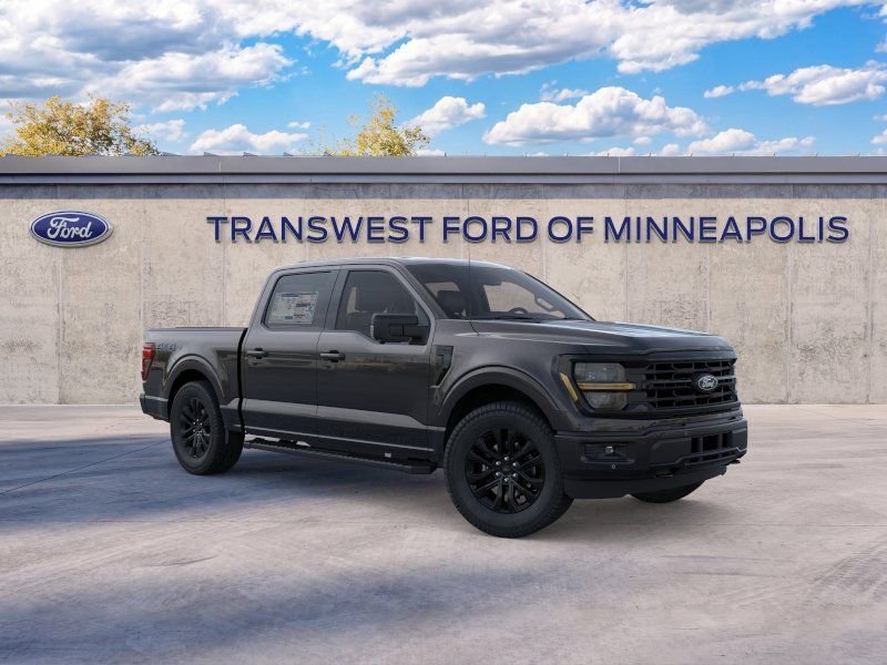 New 2026 Agate Black Metallic Ford XLT image 7