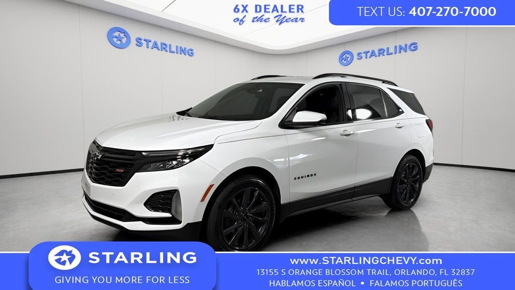 Certified Used 2024 Summit White Chevrolet RS image 2