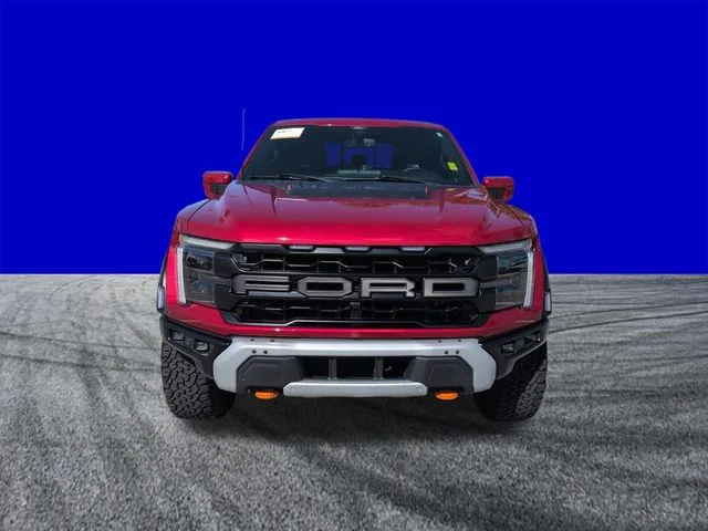 Certified Used 2025 Red Metallic Ford Raptor image 9