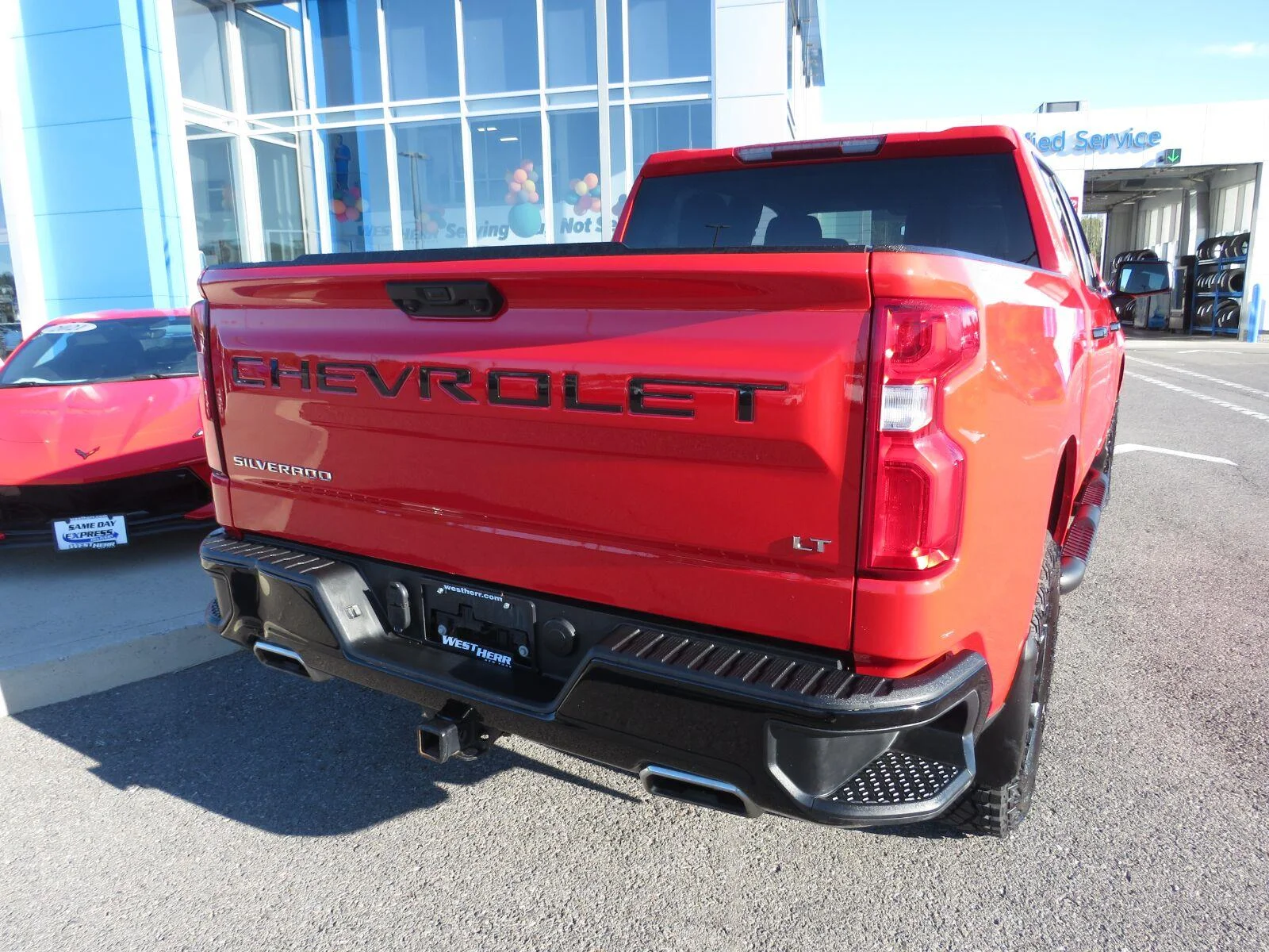 Used 2023 RED HOT Chevrolet LT Trail Boss image 7