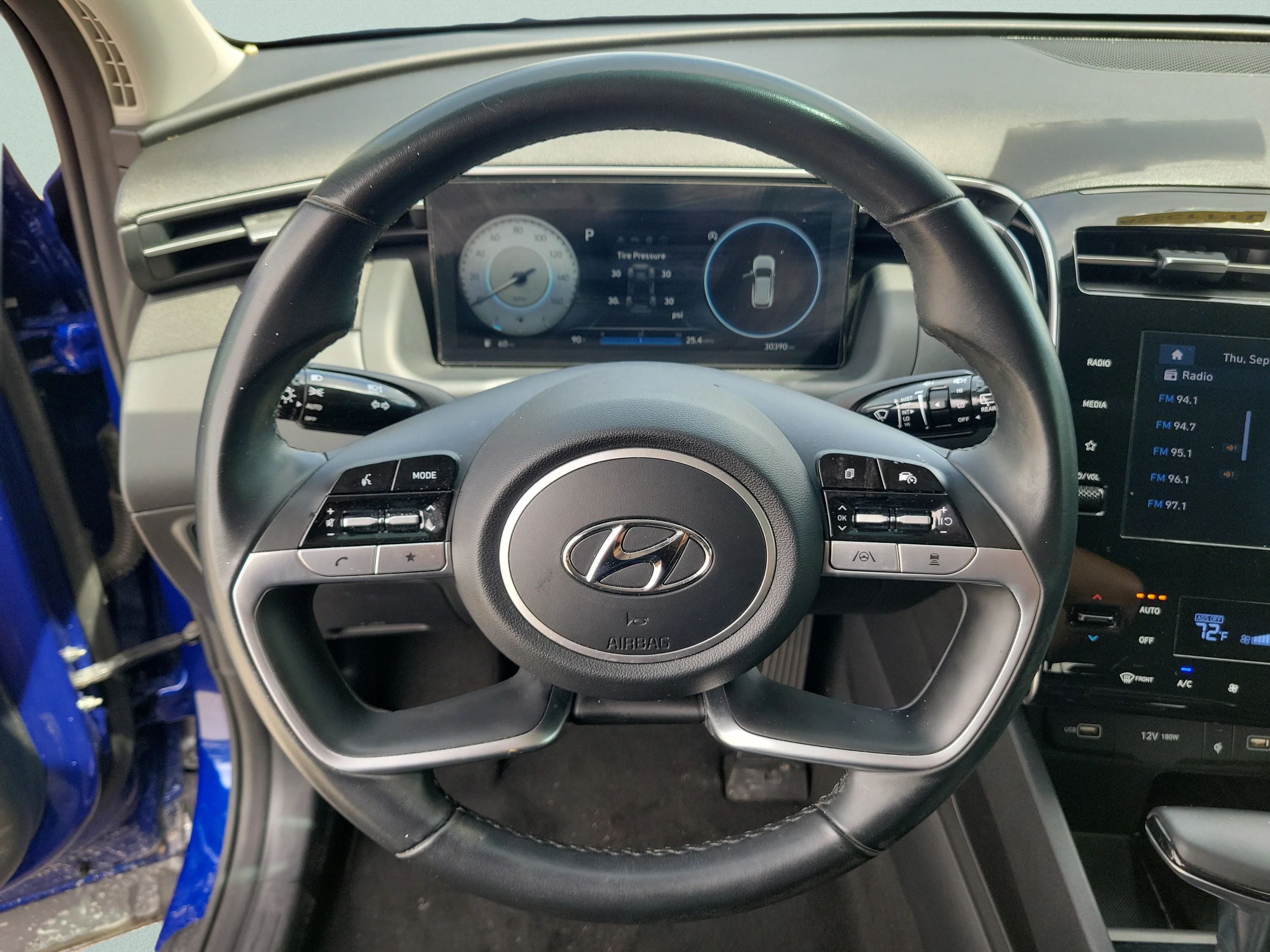 Used 2022 Intense Blue Hyundai SEL image 20