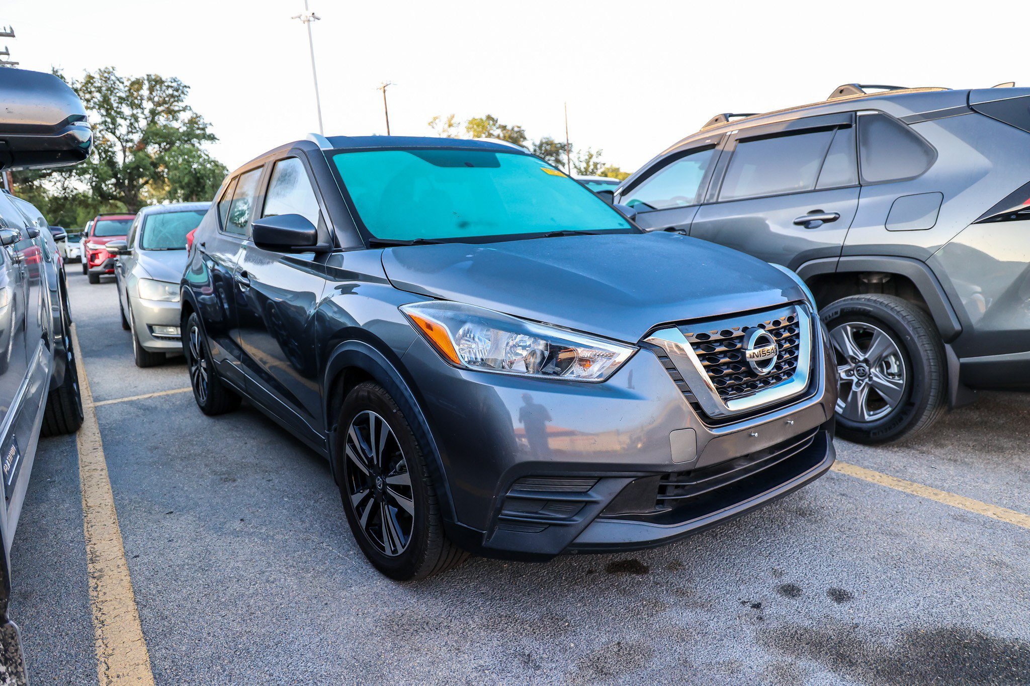 Used 2019 Gun Metallic Nissan SV image 5