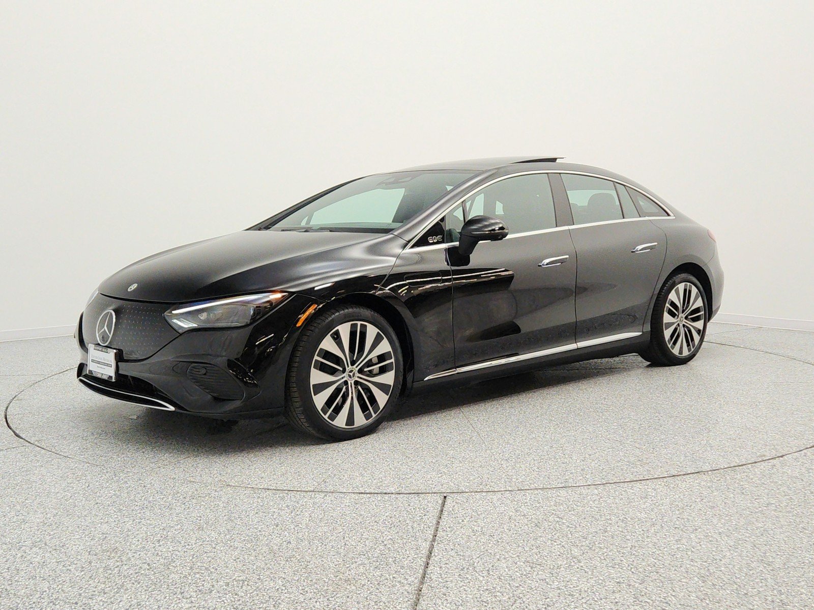 Certified Used 2023 Obsidian Black Metallic Mercedes-Benz EQE 350+ Sedan image 1
