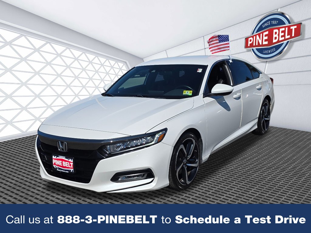 Used 2019 White Honda Sport image 1