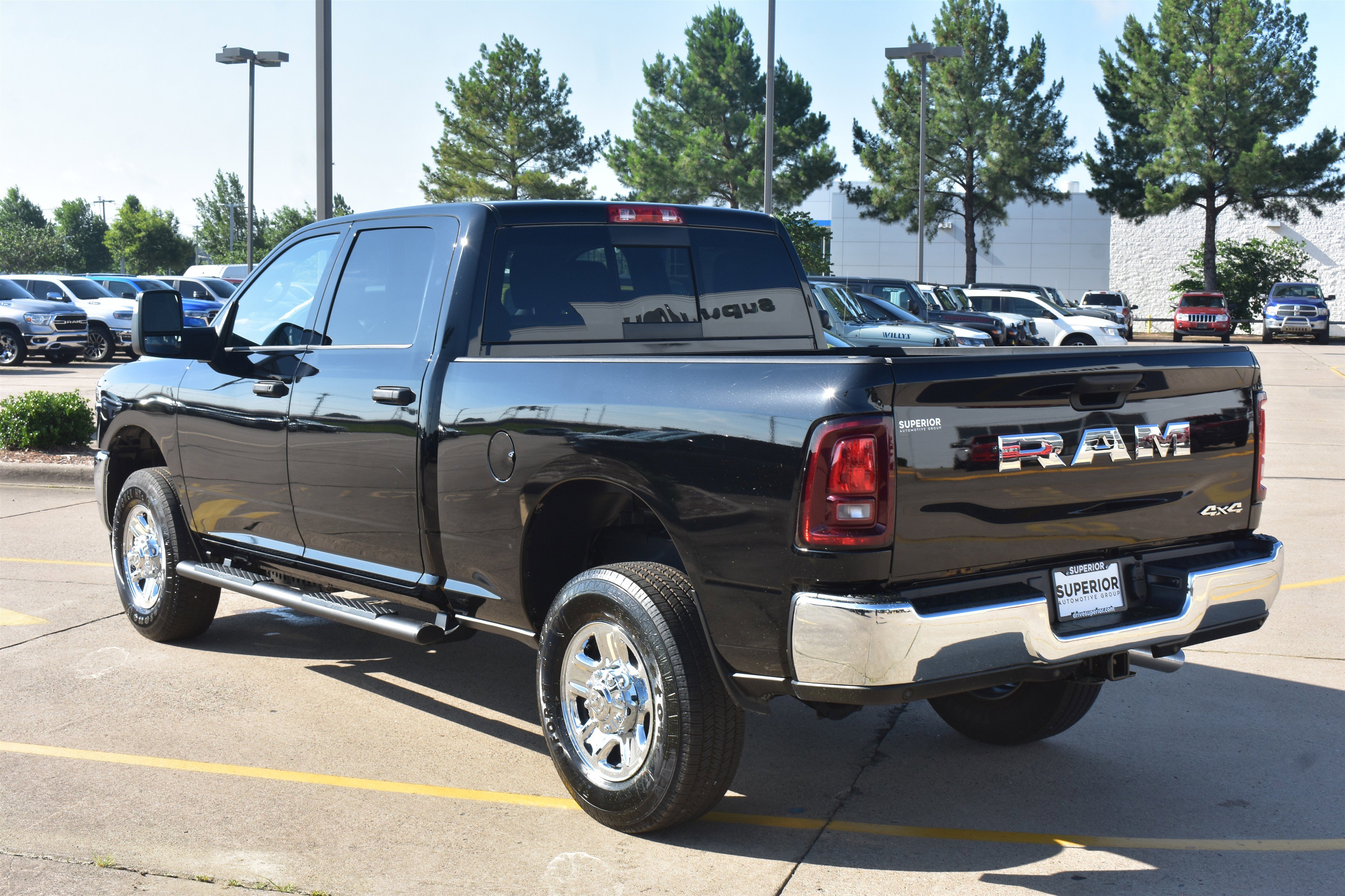 New 2026 Diamond Black Crystal Pearlcoat RAM Tradesman image 8