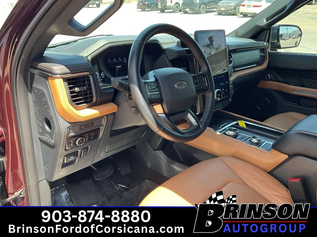 Used 2024 Jewel Red Metallic Tinted Clearcoat Ford Platinum image 31