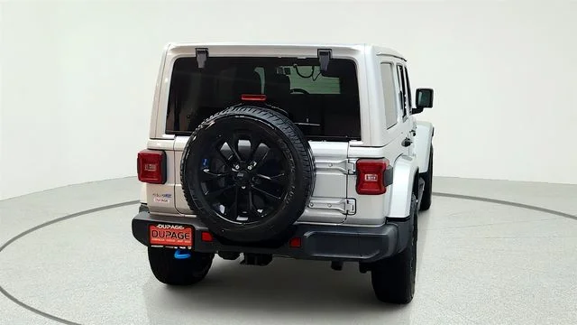 Used 2023 Silver Jeep Sahara 4xe image 12