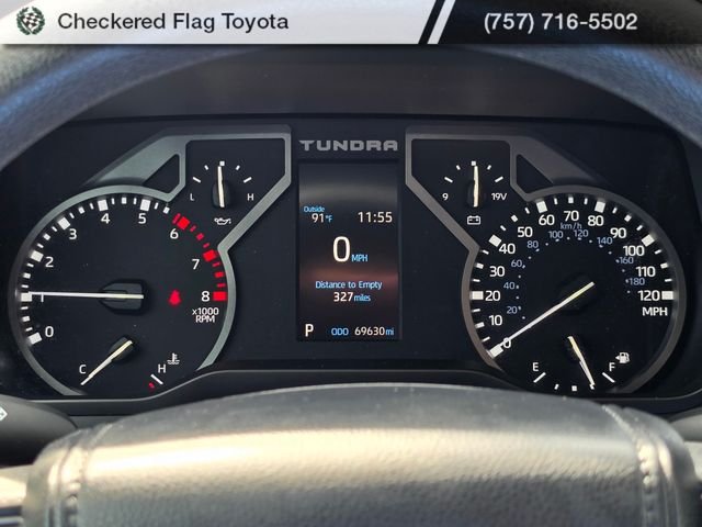 Used 2022 Magnetic Gray Metallic Toyota SR5 image 10