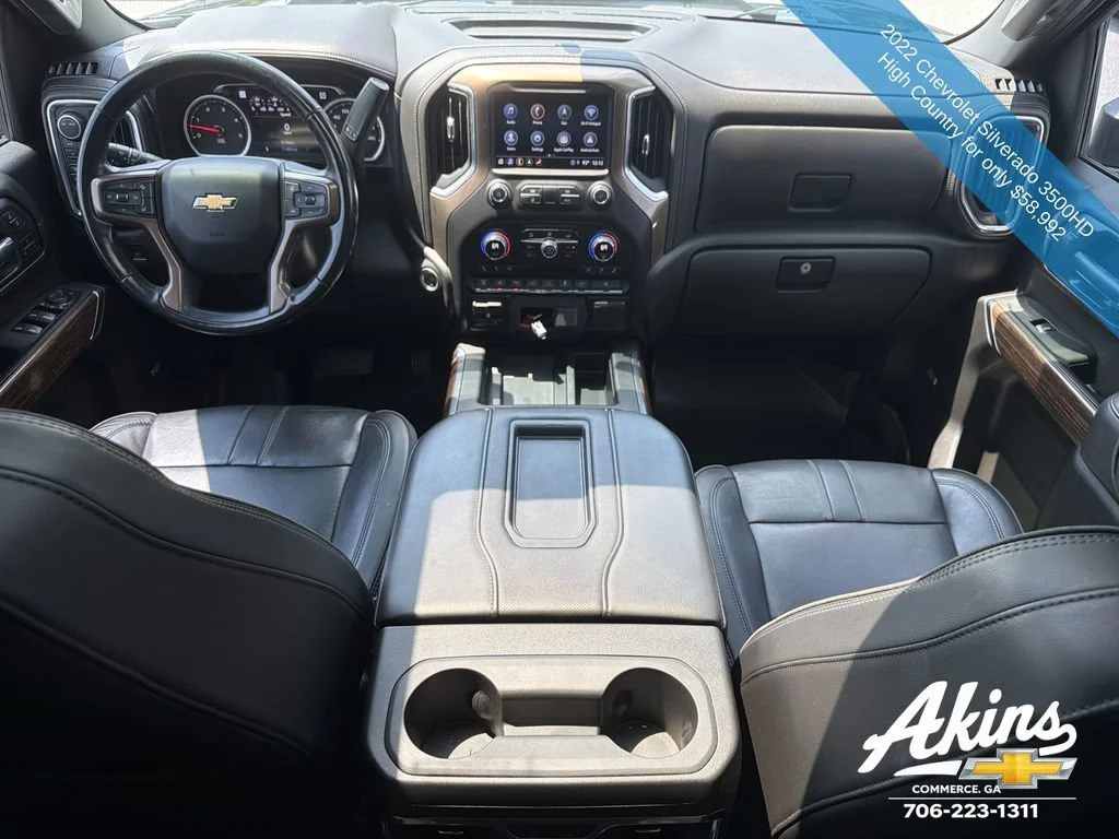 Used 2022 Black Chevrolet High Country DRW image 23