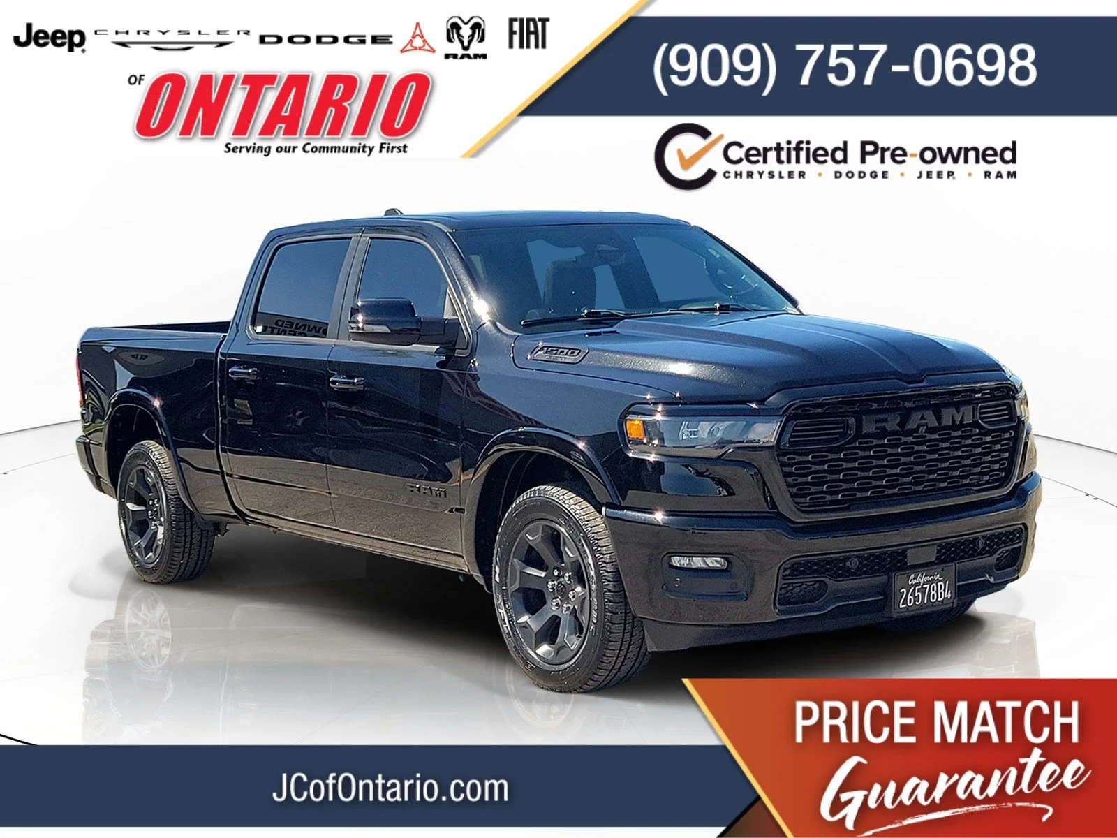 Certified Used 2025 Black Ram Big Horn/Lone Star image 1