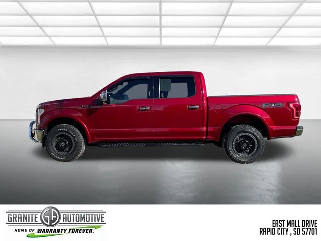 Used 2017 Red Ford Lariat image 2