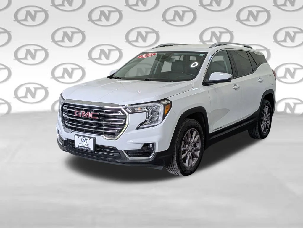 Used 2023 Summit White GMC SLT image 30