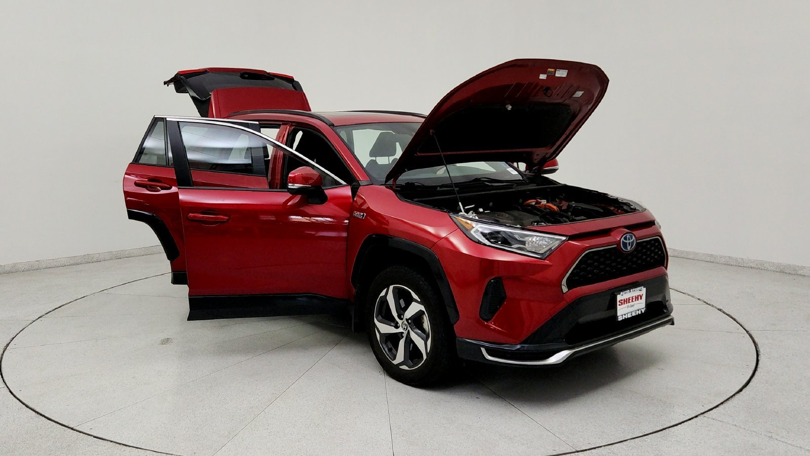 Used 2021 Red Toyota SE image 11